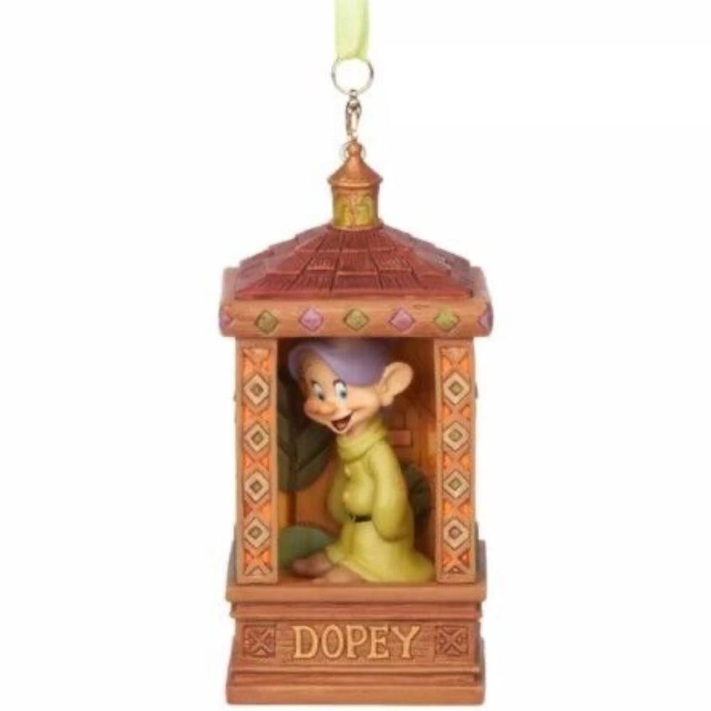 Disney Sketchbook Dopey Dwarf Snow White & Seven Dwarfs Light-Up Ornament - NEW - Picture 1 of 4